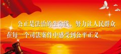 大力推进公正司法 维护社会公平正义